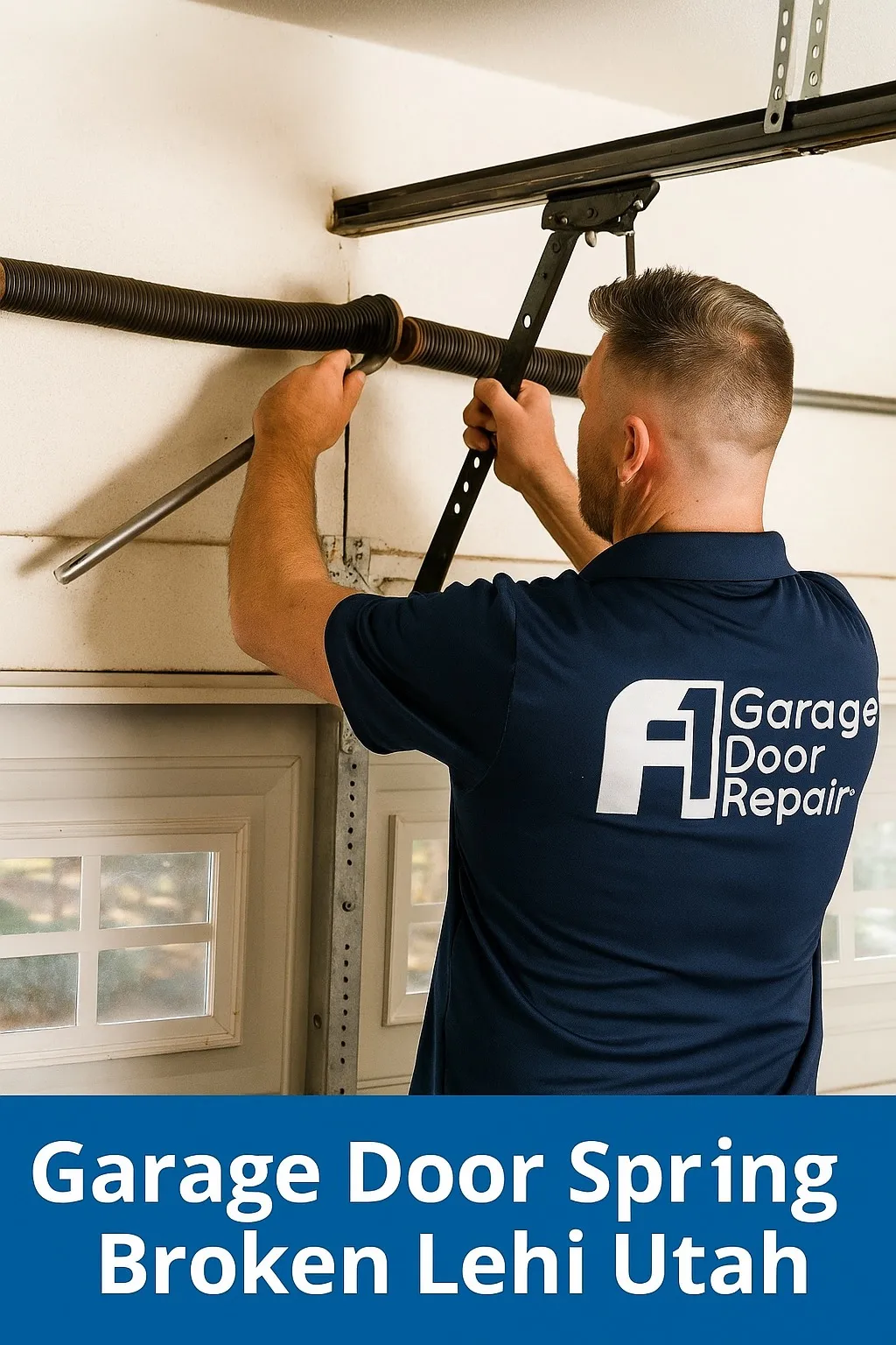 Garage Door Spring Broken Lehi Utah