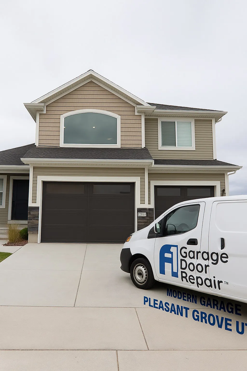 Modern Garage Doors Pleasant Grove Utah
