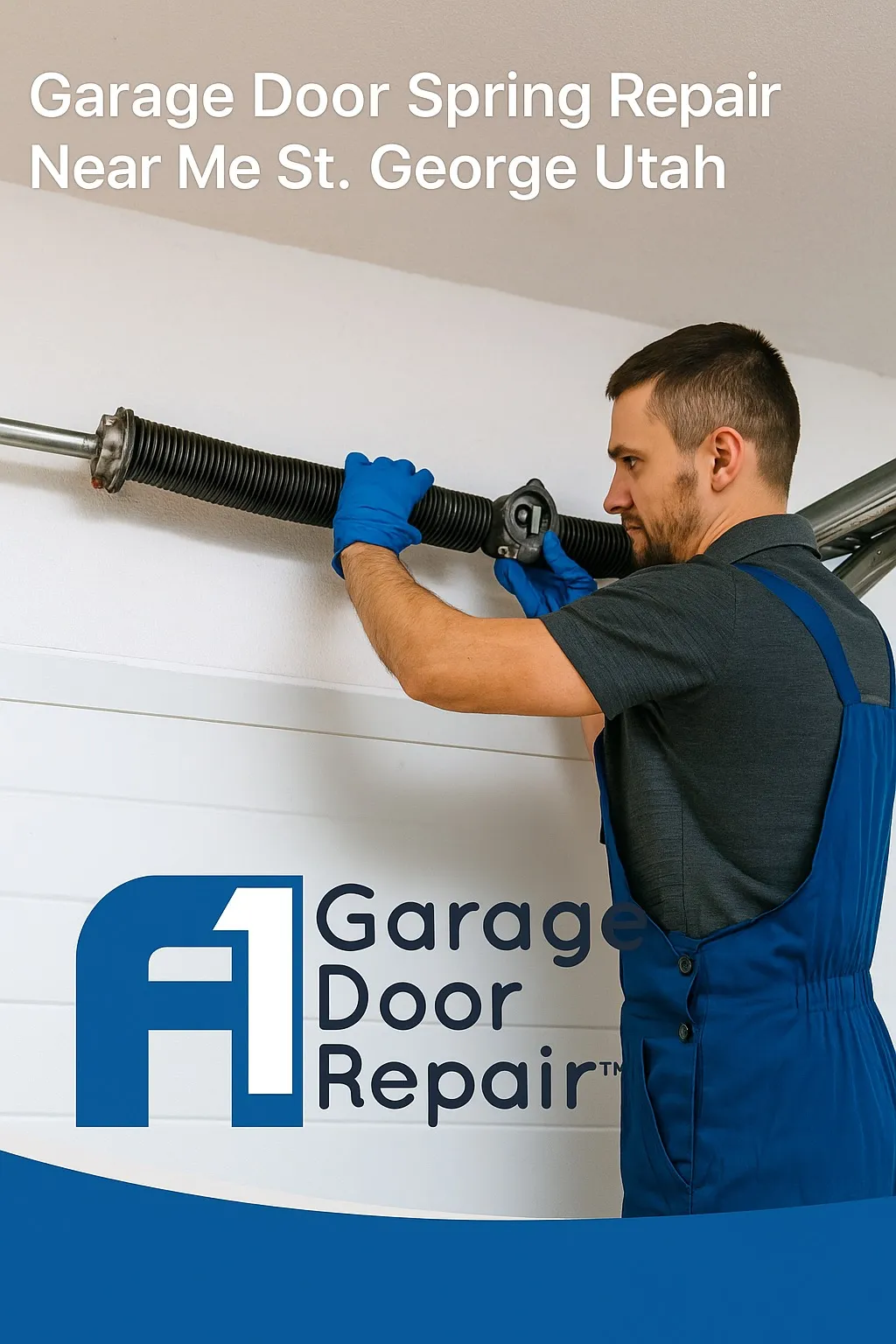 Garage Door Spring Repair Near Me St. George Utah